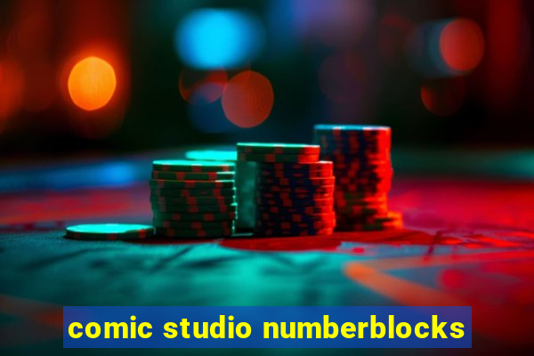 comic studio numberblocks